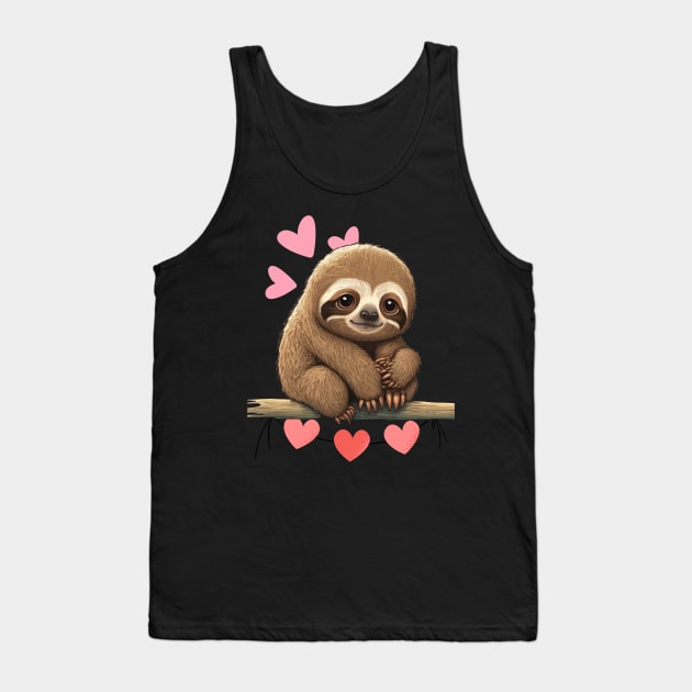 sloth loving flash Tank Top by Micapox